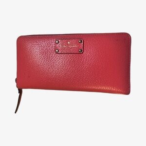 Kate Spade Vibrant pink coral  Wallet